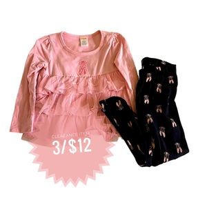 Gymboree Prima Ballerina Matching Set Size 3T